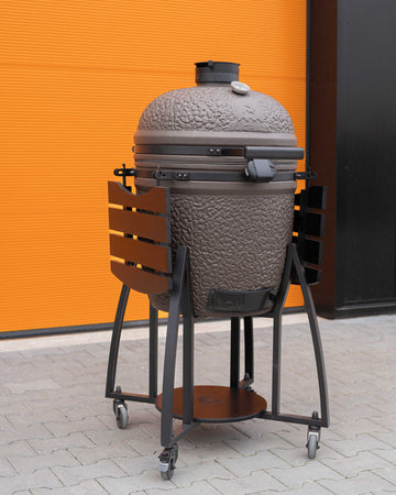 IQ Grills Kamado aufgebaut