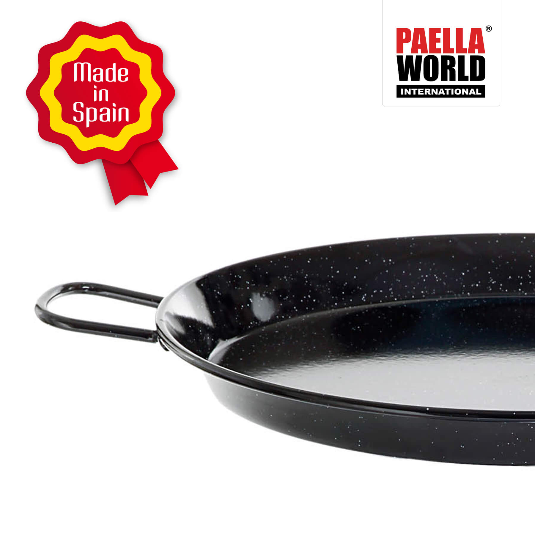 Padella per Paella smaltata di 28 cm per 3 persone