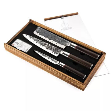 Forged Sebra 3-teiliges Messerset