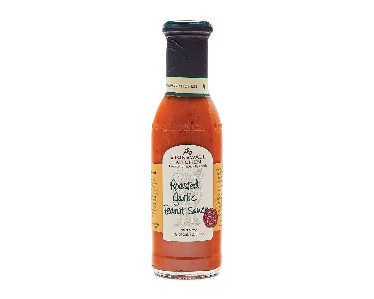 Roasted Garlic Peanut Sauce