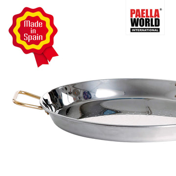 Padella per paella in acciaio inox Ø 38 cm