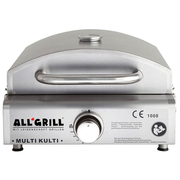 MULTI-KULTI ®, il grill a gas multifunzionale -CON PROTEZIONE DALL'ACCENSIONE-