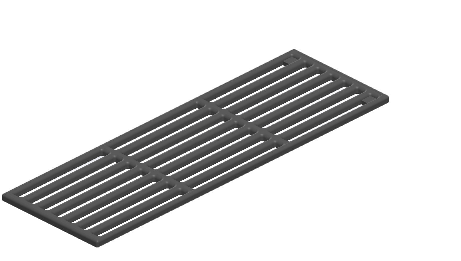 Gussrost schmal -15x46 cm- für ALL'GRILL Modell CHEF S